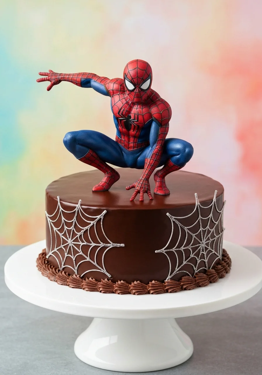 Character birthday cake