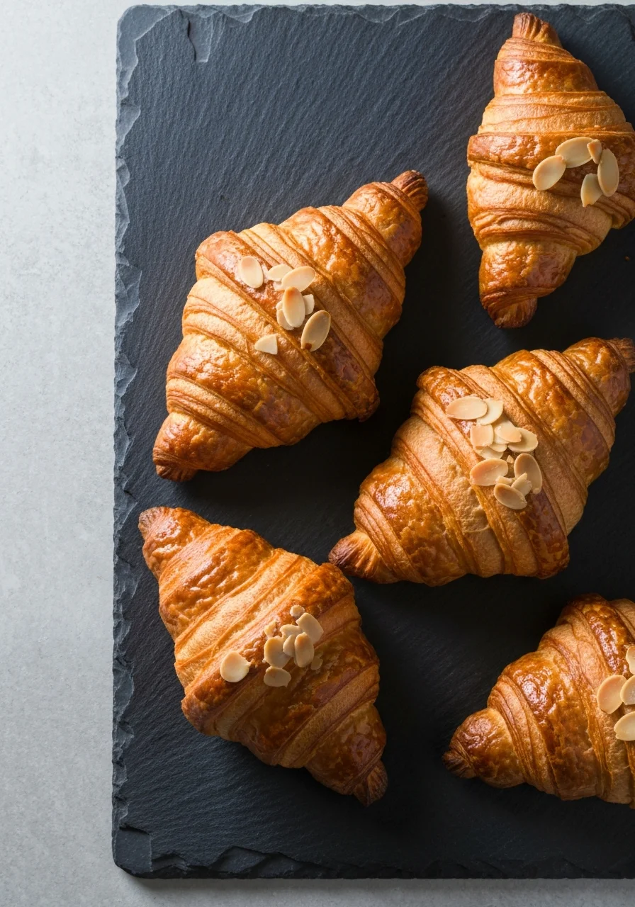 Almond croissants
